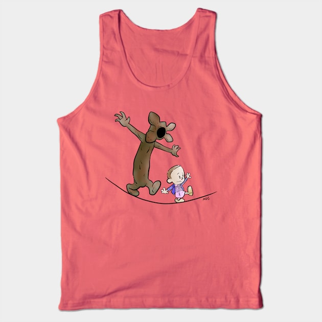 Tight Rope Tank Top by mattsinor